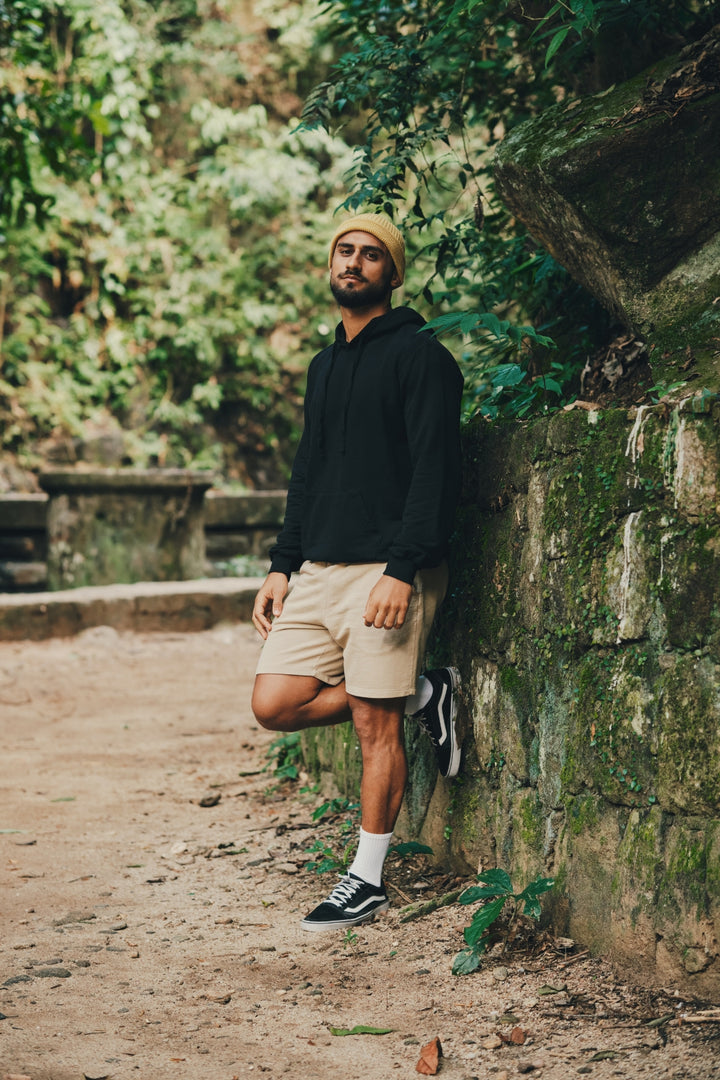 Casaco de Moletom Sereno - Preto