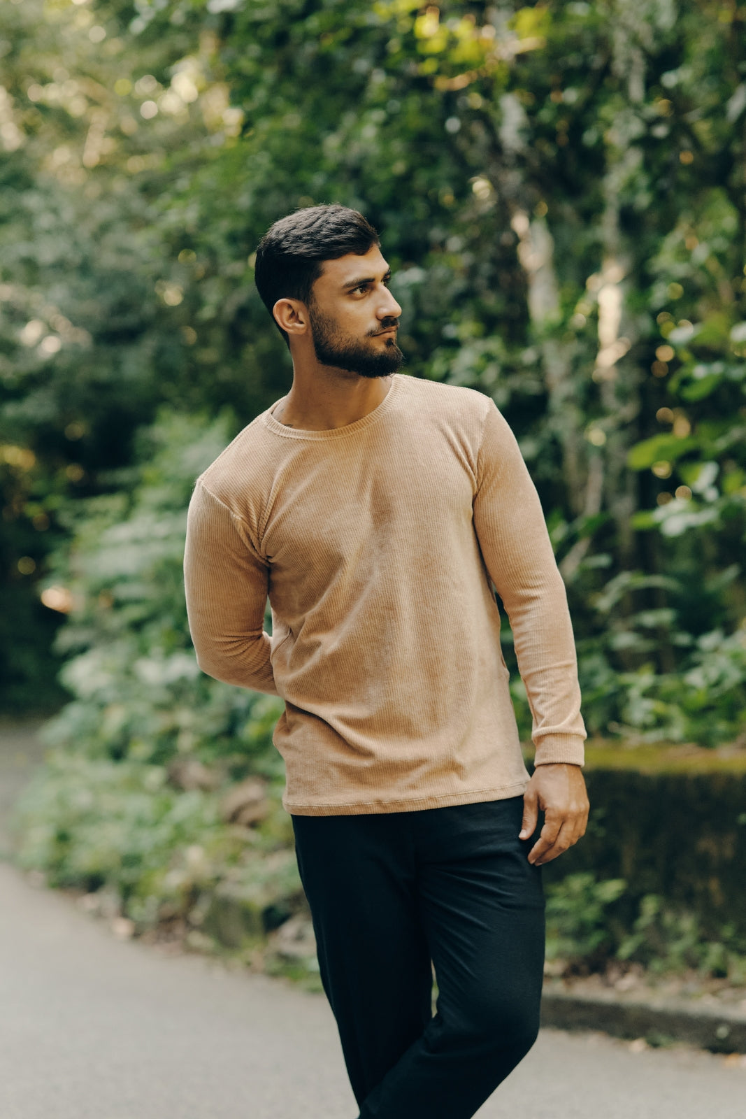 Blusa Cotele Refúgio - Caramelo