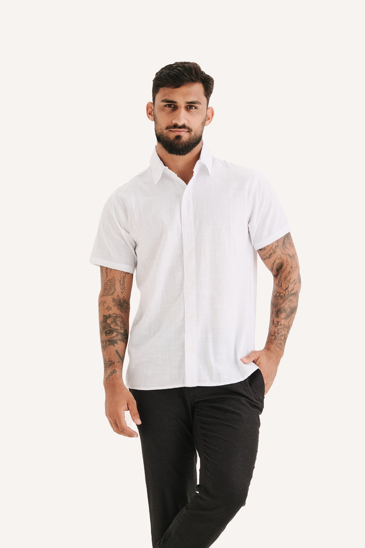 Camisa Cambray - Branca