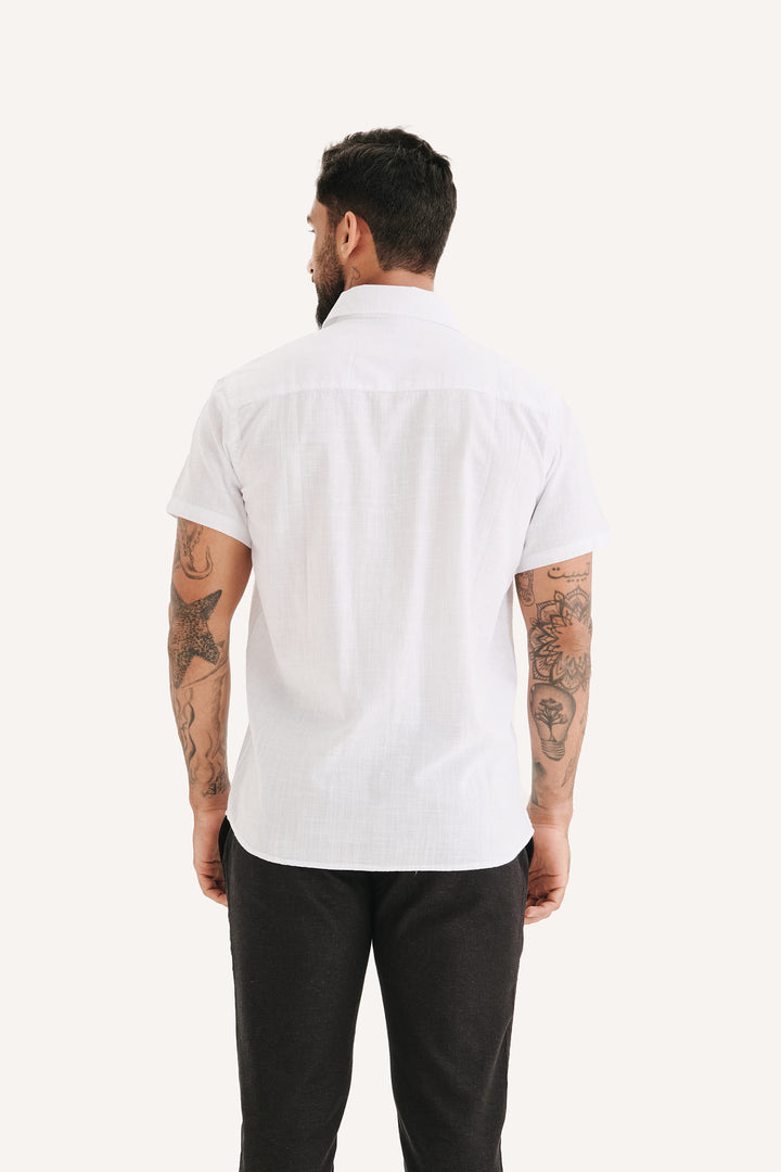Camisa Cambray - Branca