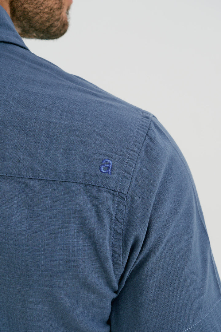 Camisa Cambray - Azul Shadow