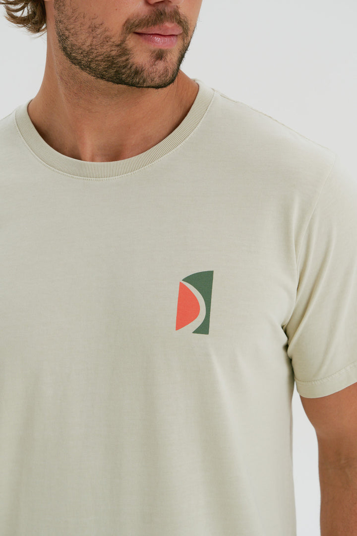 Camiseta Geo Element - Areia