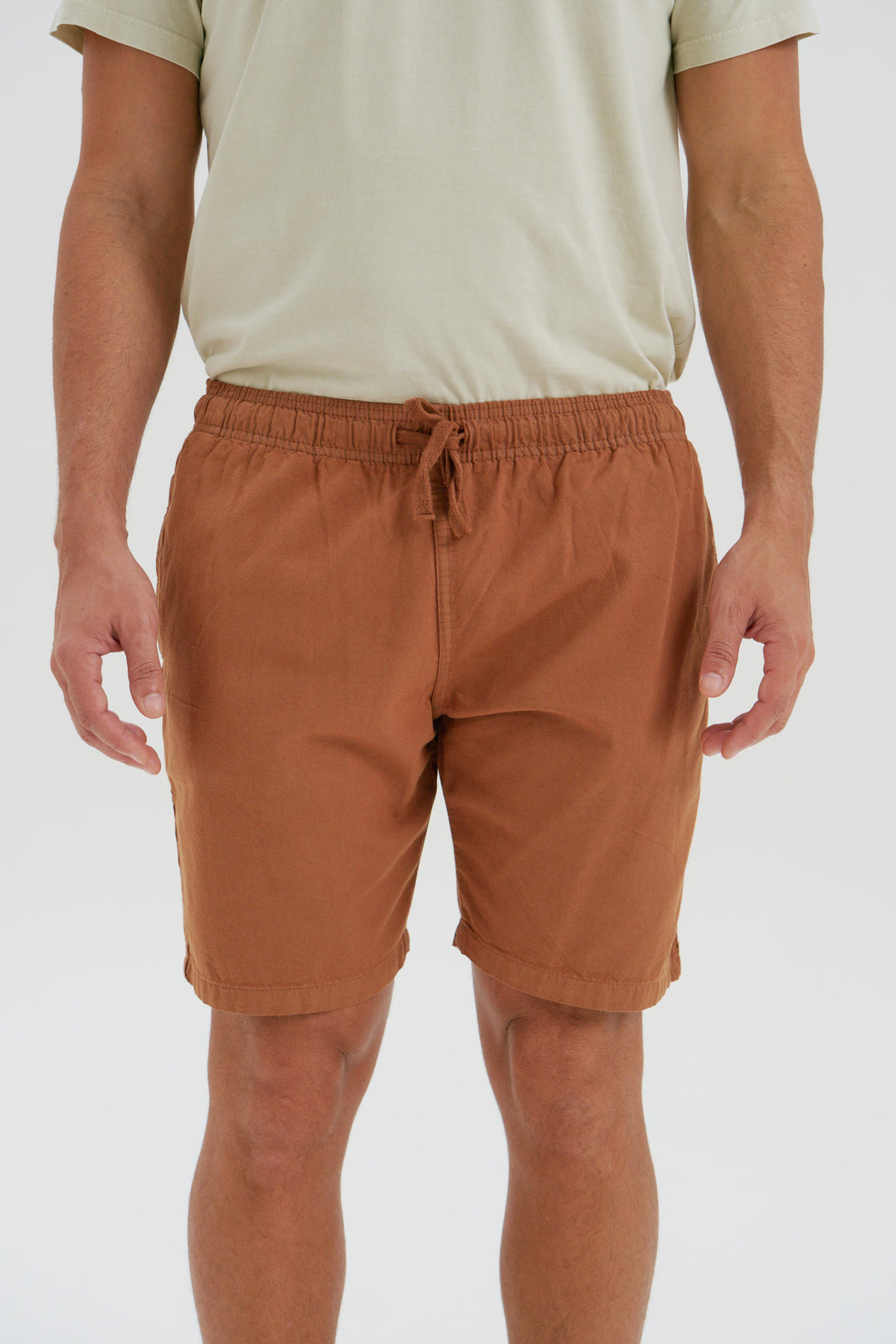 Short Sarja Walk Ocean - Caramelo
