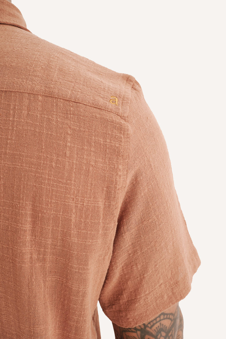 Camisa Mar - Marrom