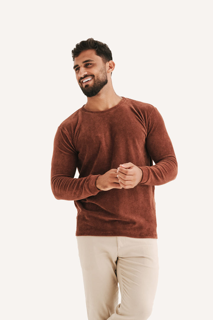 Blusa Cotele Refúgio - Marrom