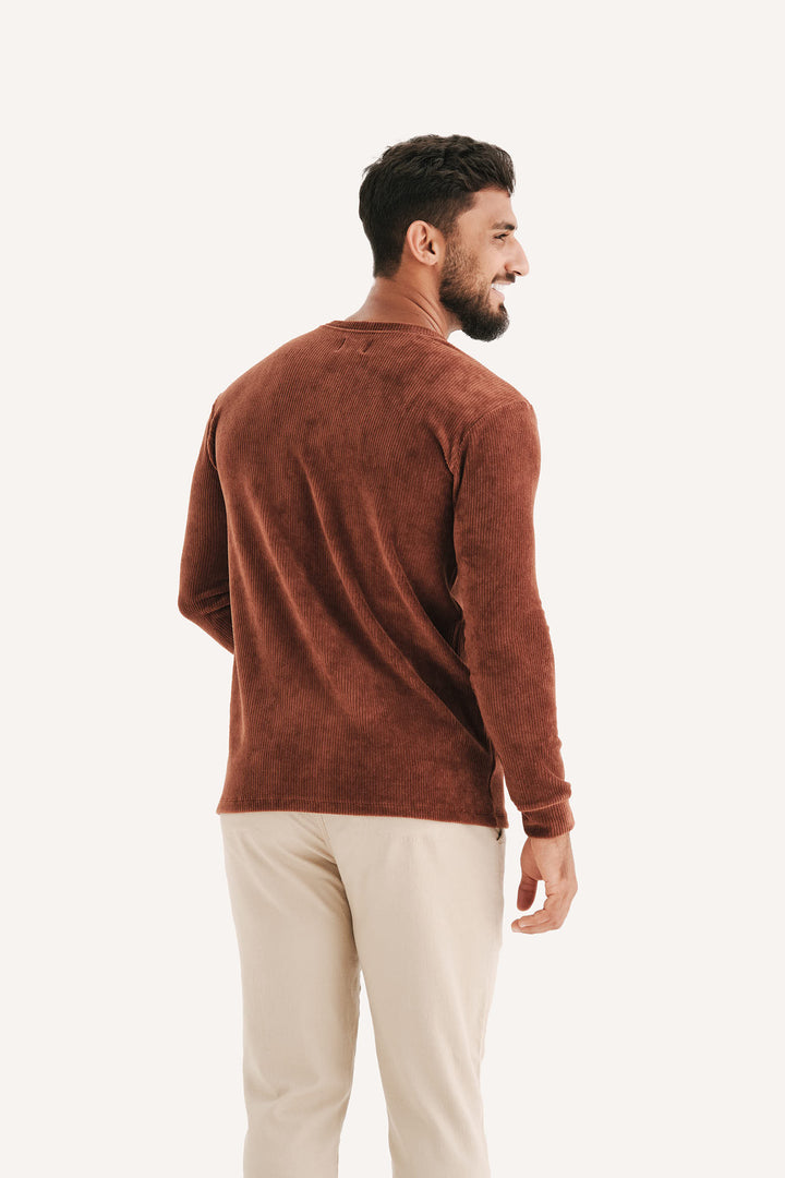 Blusa Cotele Refúgio - Marrom