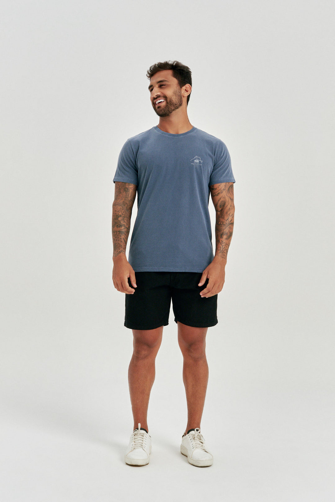Camiseta Estonada - Dois Irmãos - Azul