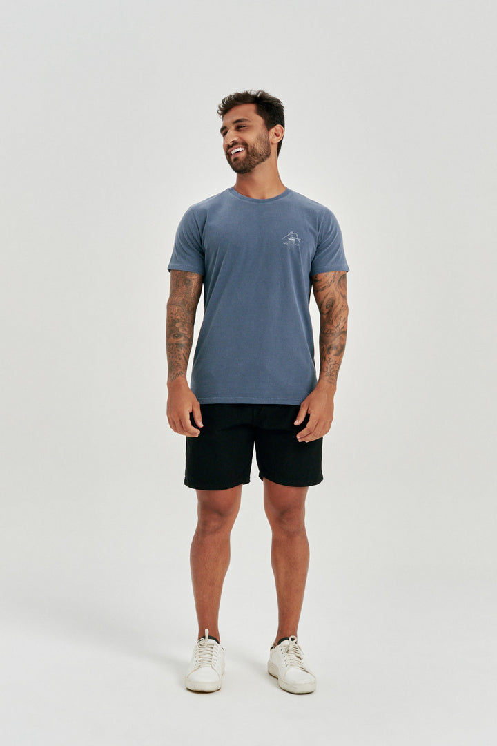 Camiseta Estonada - Dois Irmãos - Azul
