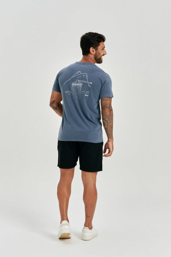 Camiseta Estonada - Dois Irmãos - Azul