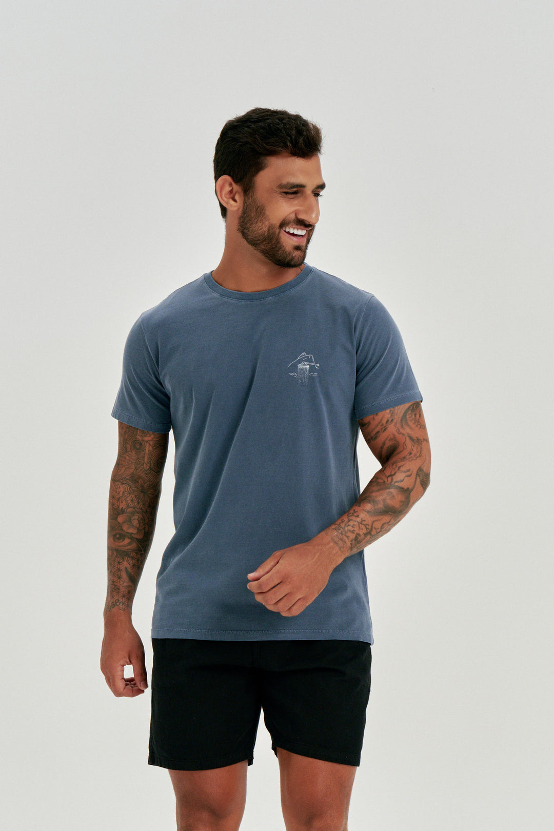 Camiseta Estonada - Dois Irmãos - Azul