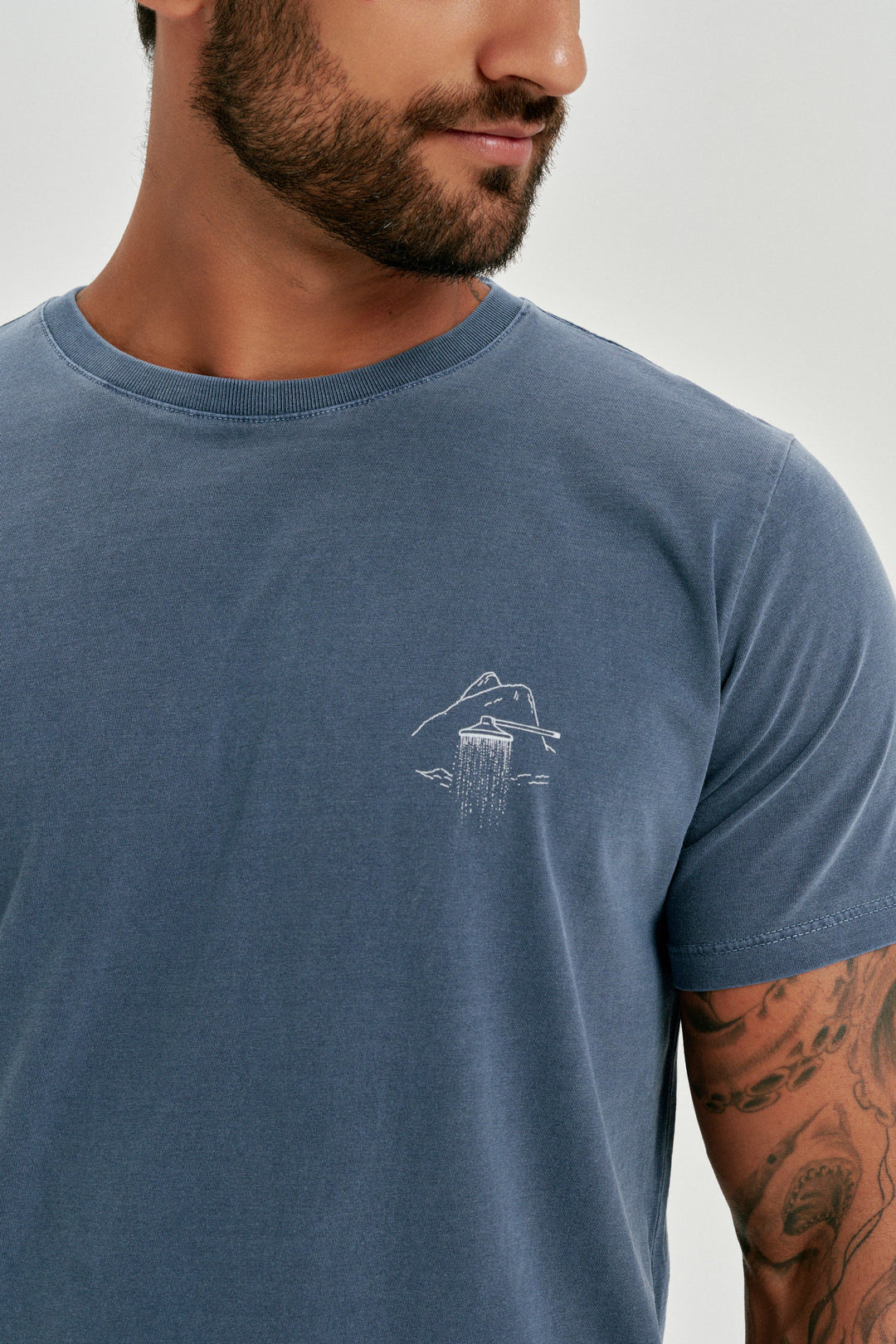 Camiseta Estonada - Dois Irmãos - Azul