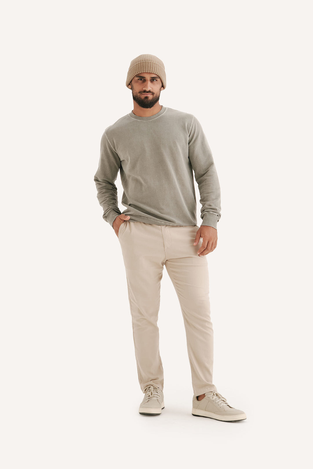 Blusa de Moletom Stone Orvalho - Verde