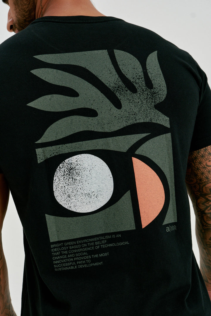 Camiseta Geo Element - Preta