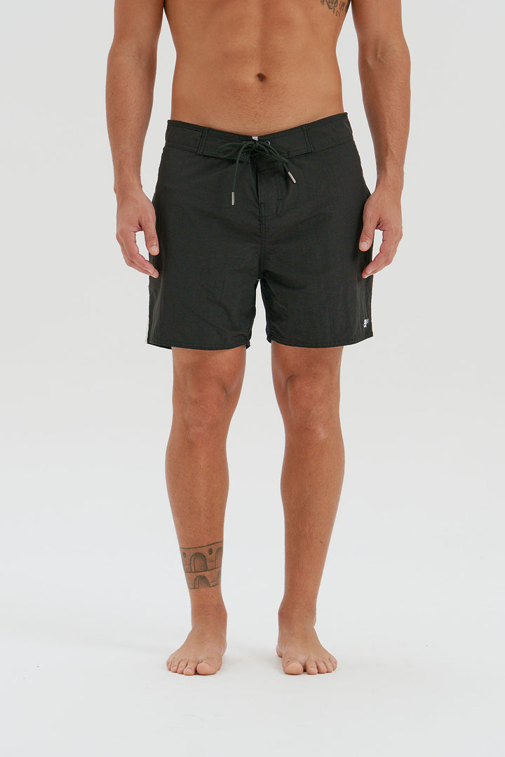 Boardshort Flat Impermeável - Preto