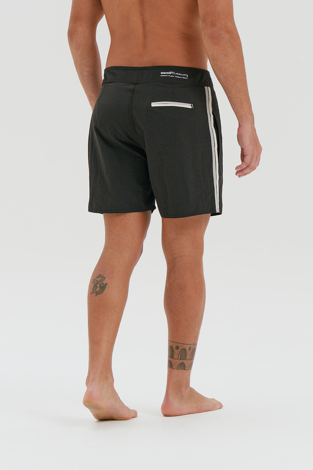 Boardshort Flat Impermeável - Preto