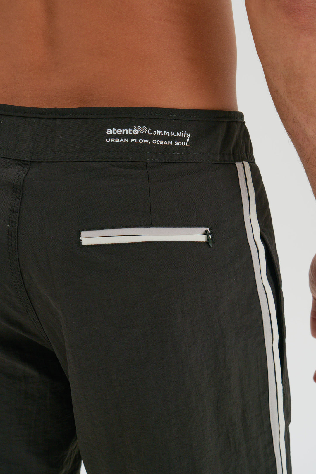 Boardshort Flat Impermeável - Preto