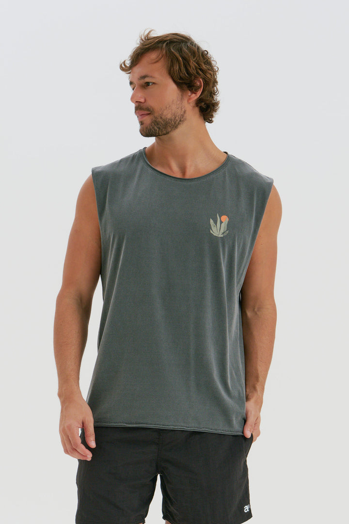Regata Corte  a Fio - Natural Balance - Cinza
