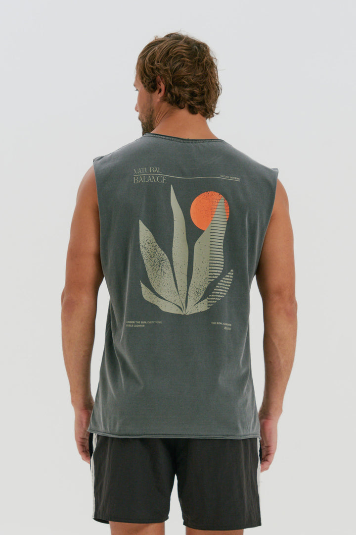 Regata Corte  a Fio - Natural Balance - Cinza