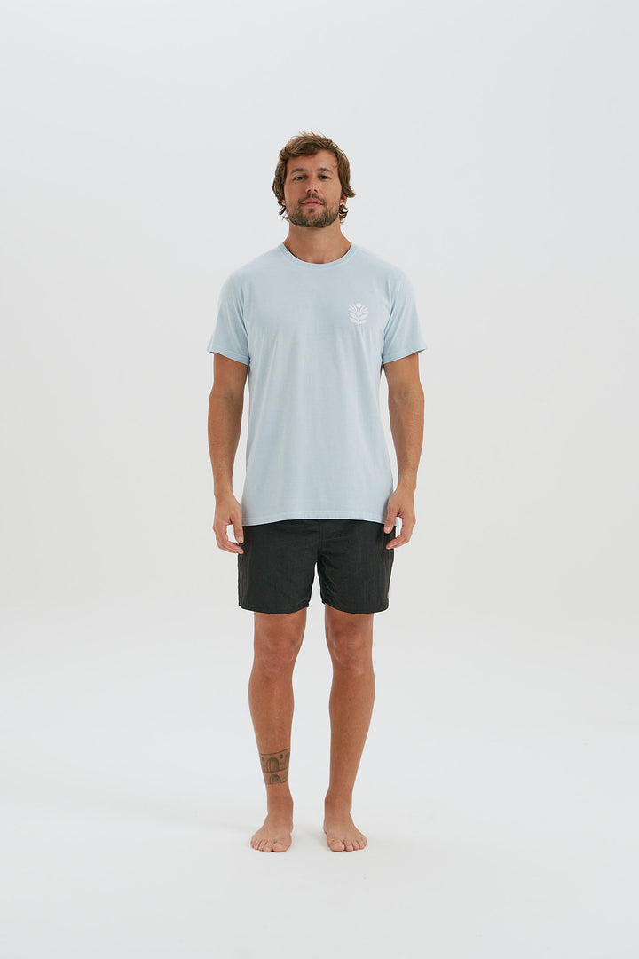 Camiseta Estonada - Positive - Azul Claro