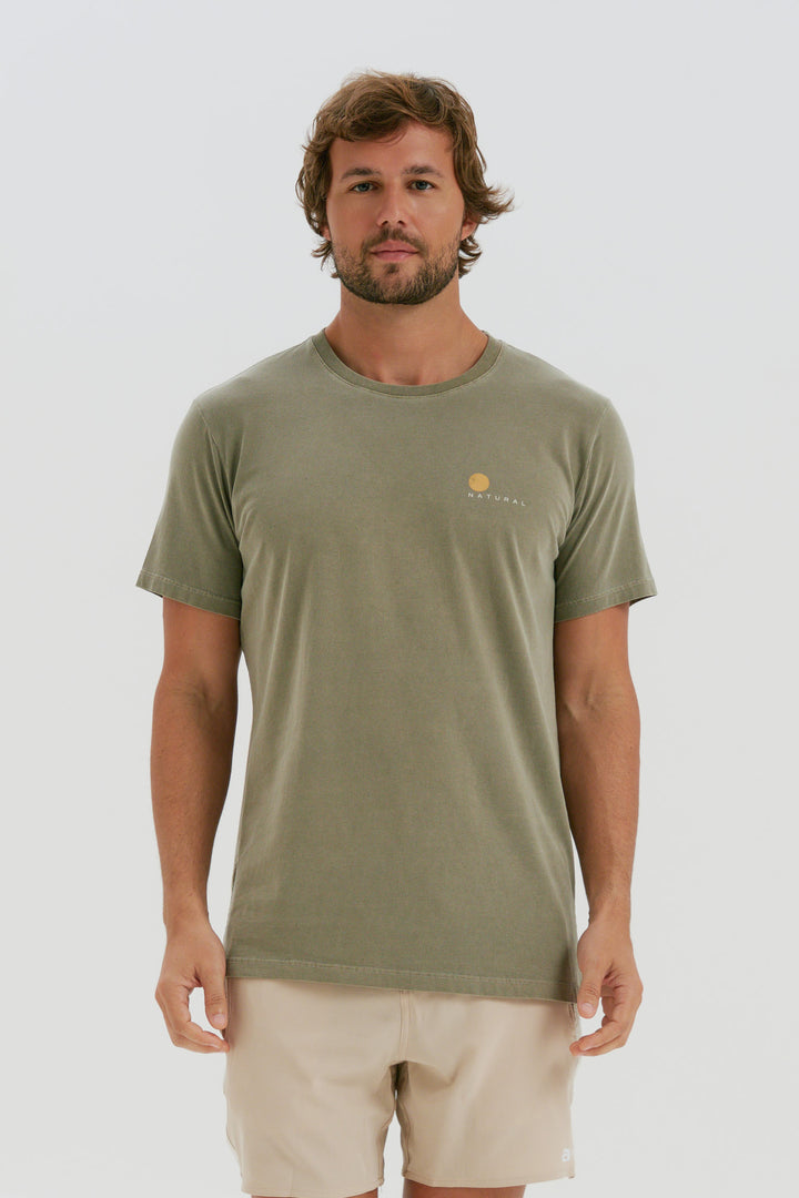 Camiseta Estonada - Oásis  - Verde