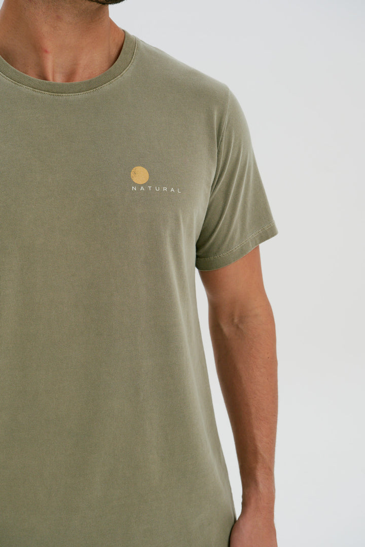 Camiseta Estonada - Oásis  - Verde
