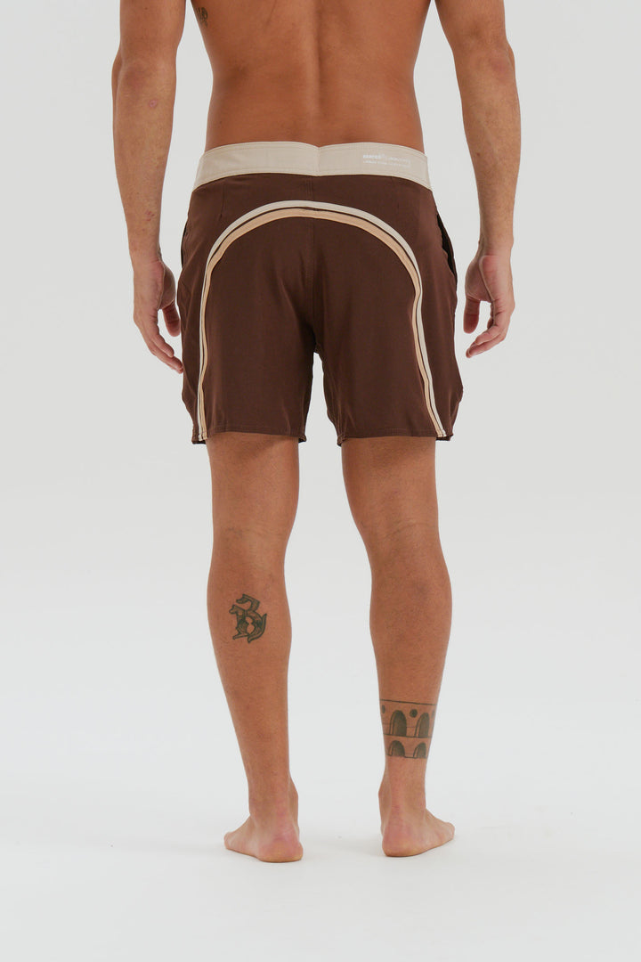 Boardshort Recorte- Marrom