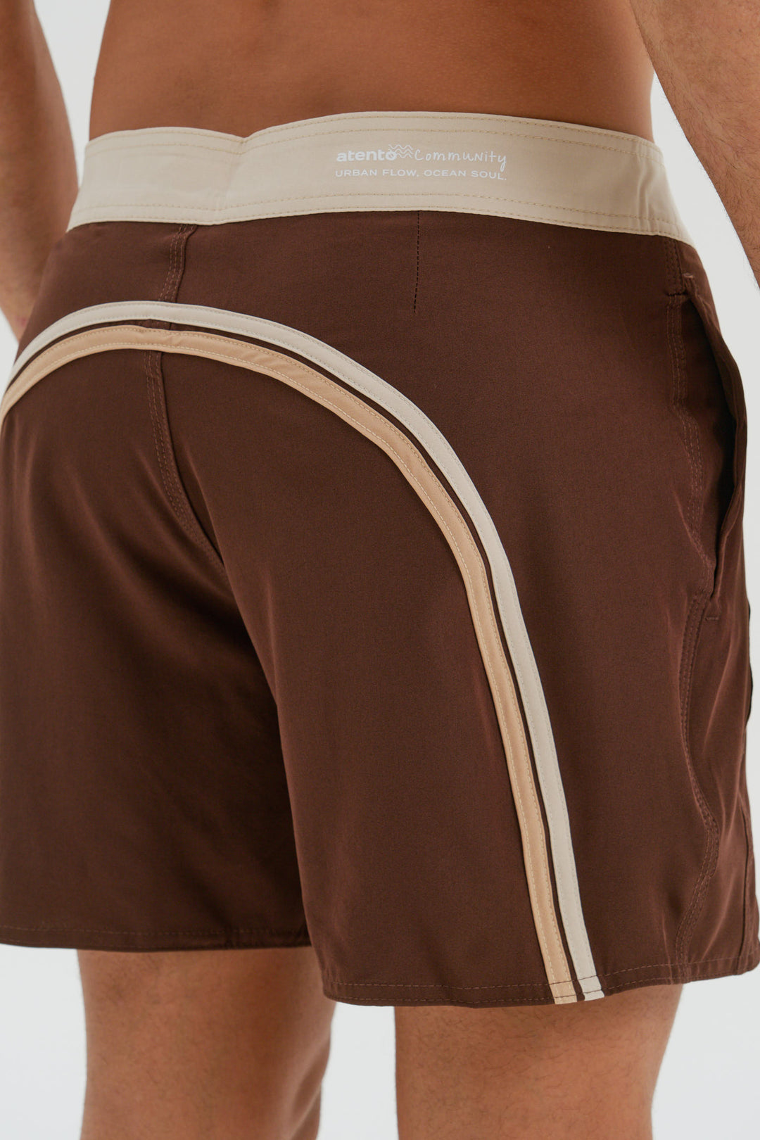 Boardshort Recorte- Marrom
