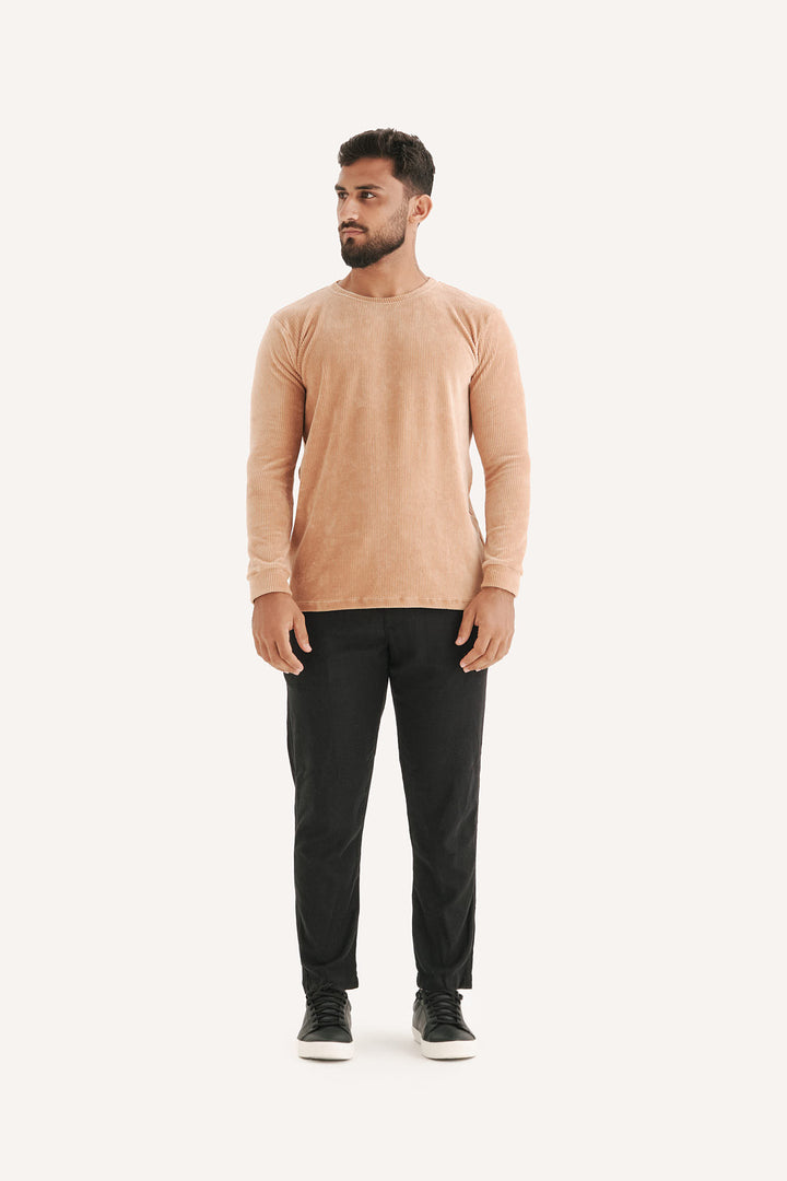 Blusa Cotele Refúgio - Caramelo