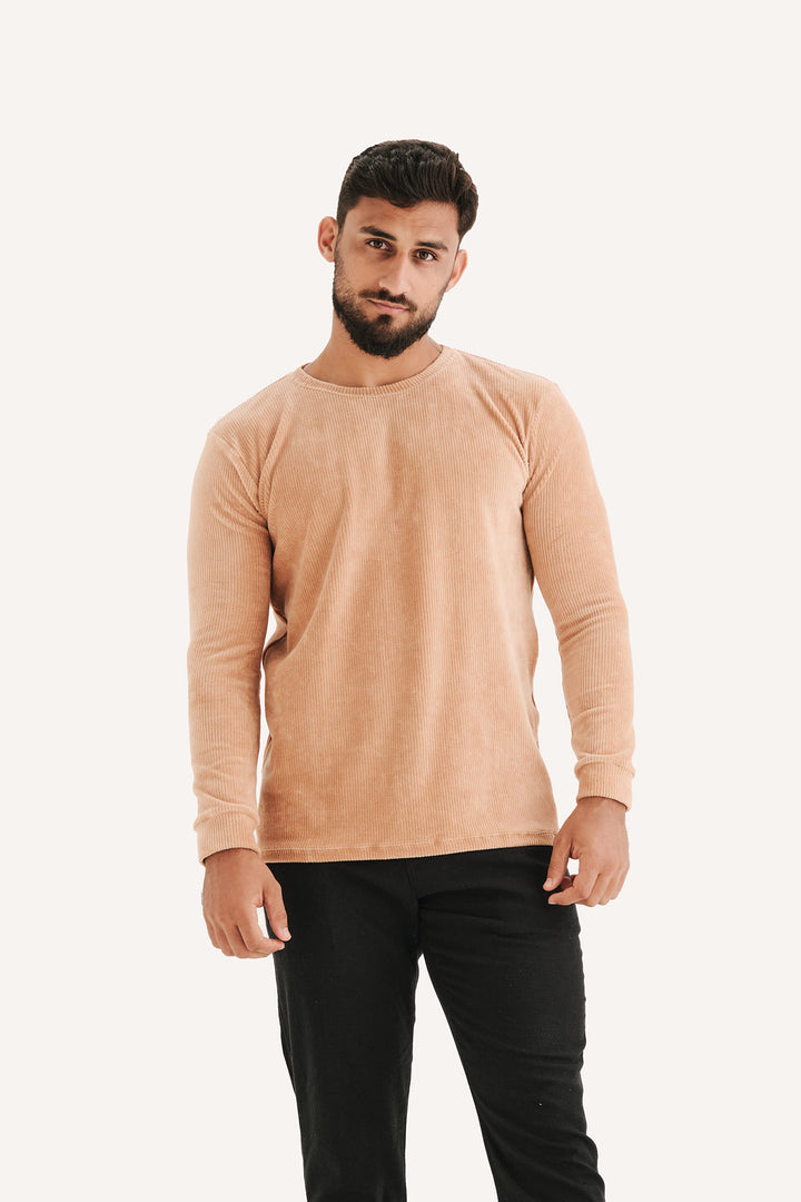 Blusa Cotele Refúgio - Caramelo