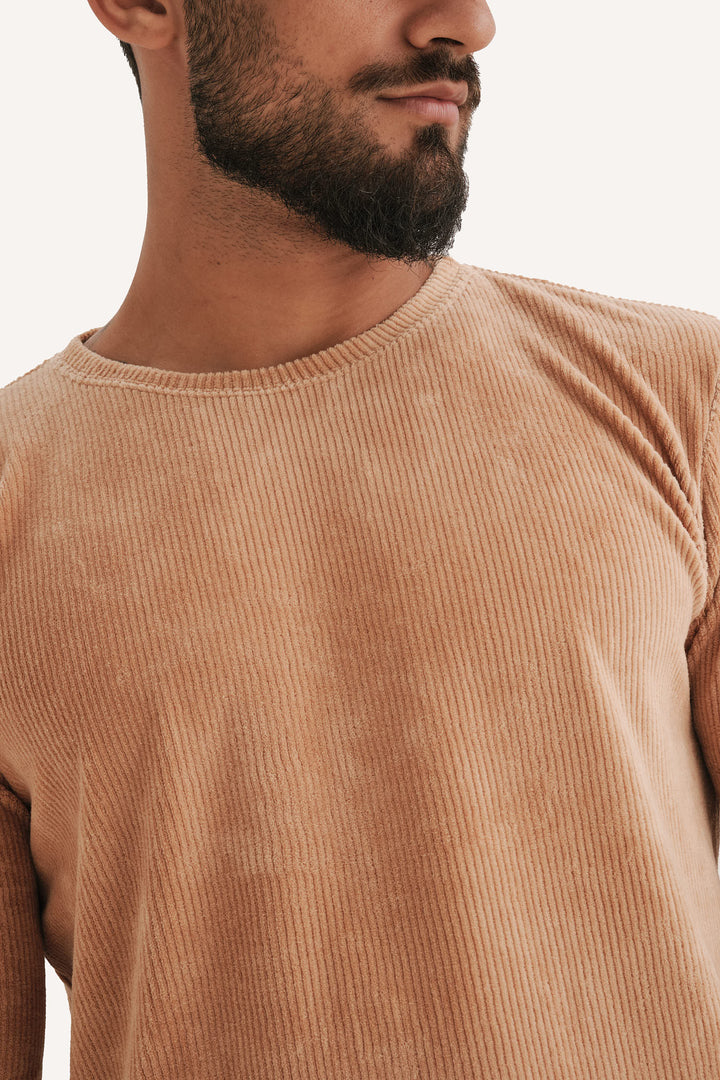 Blusa Cotele Refúgio - Caramelo