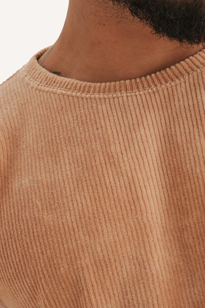 Blusa Cotele Refúgio - Caramelo