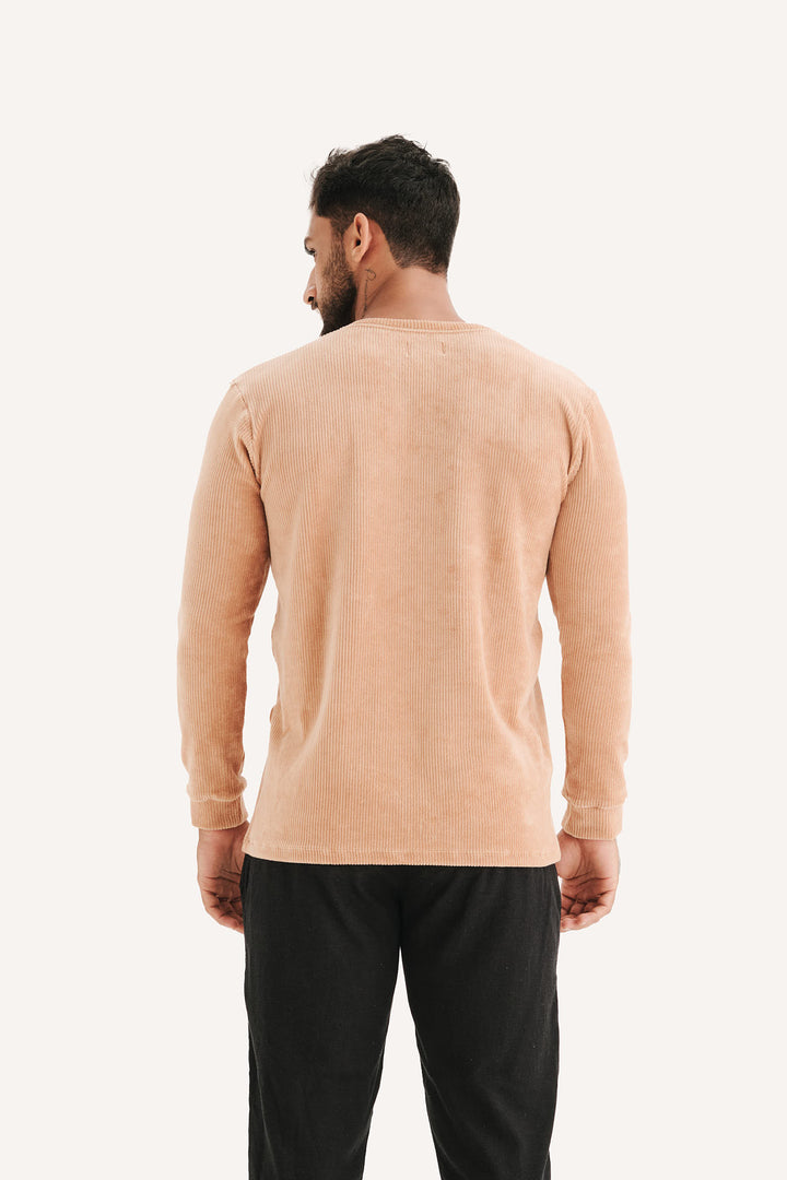 Blusa Cotele Refúgio - Caramelo