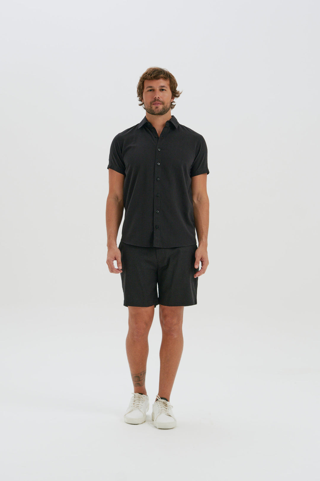 Camisa Cambray - Preta