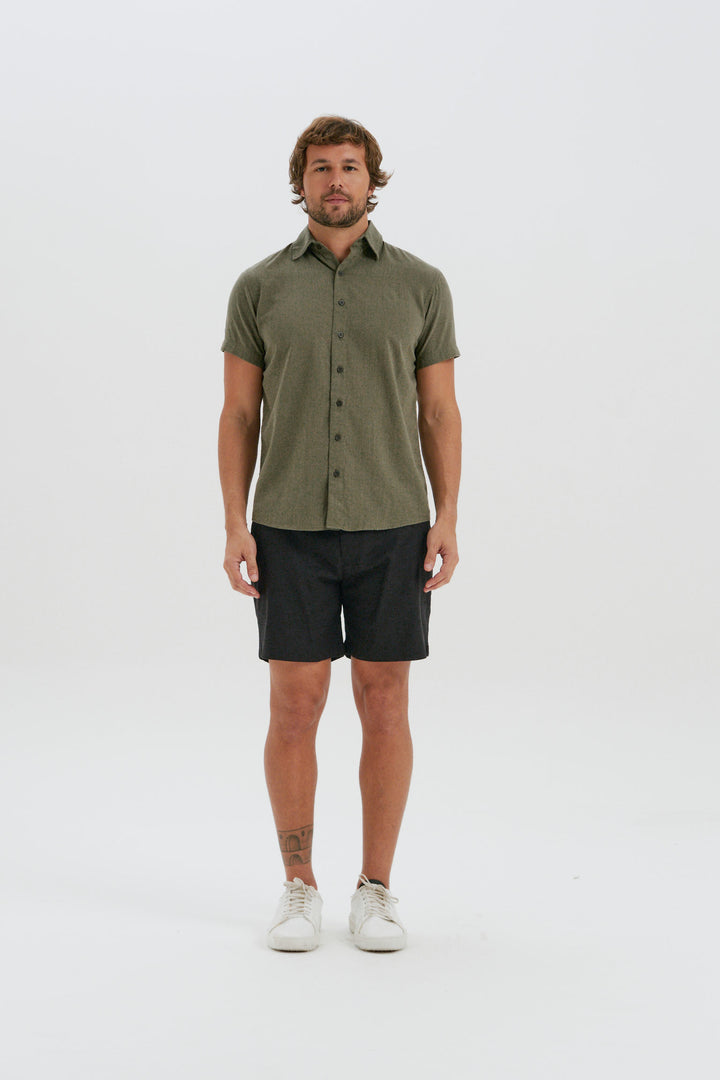 Camisa Cambray - Verde