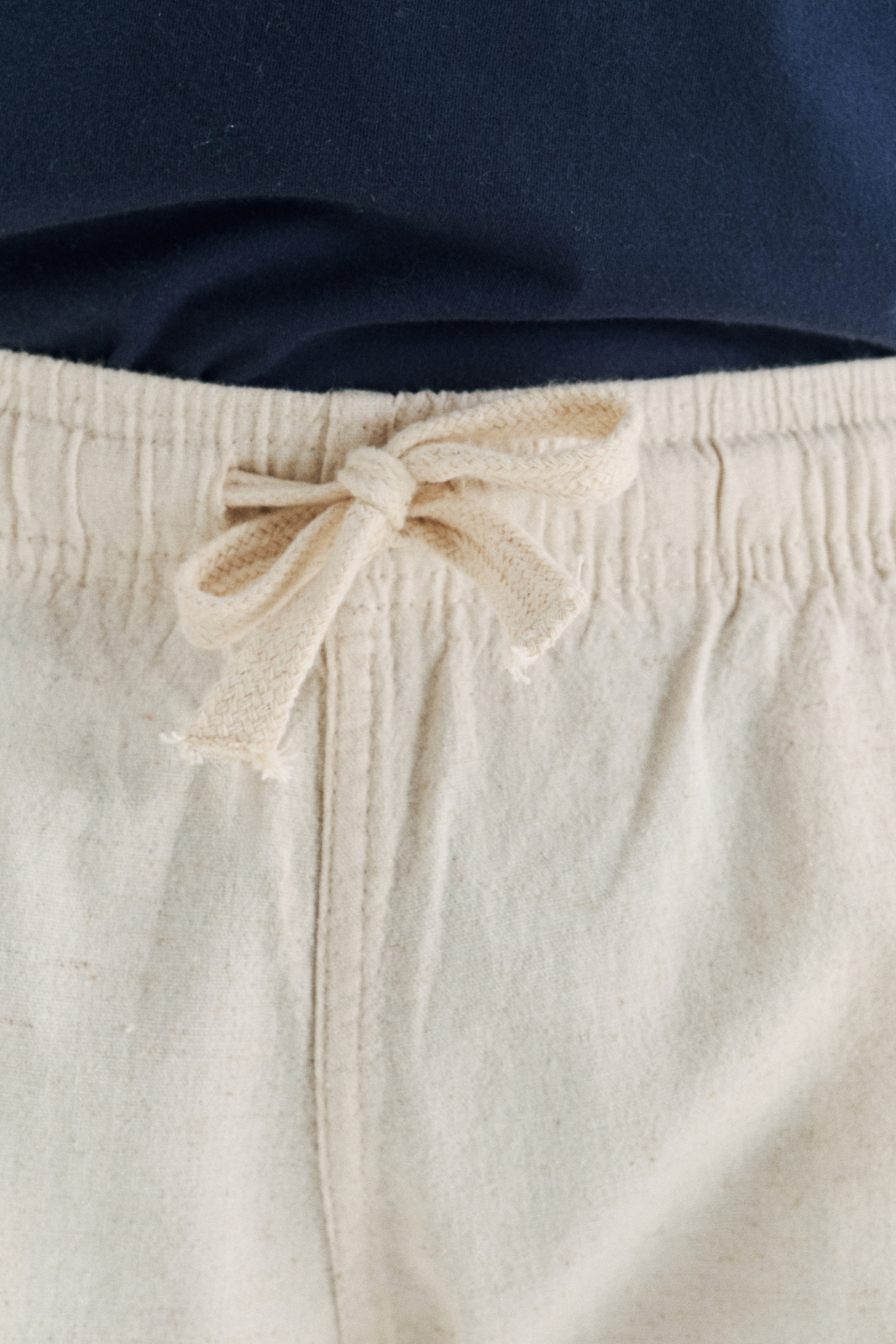 Short de Linho - Natural