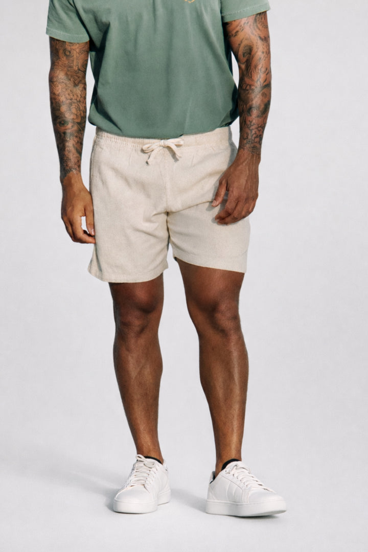 Short de Linho - Natural