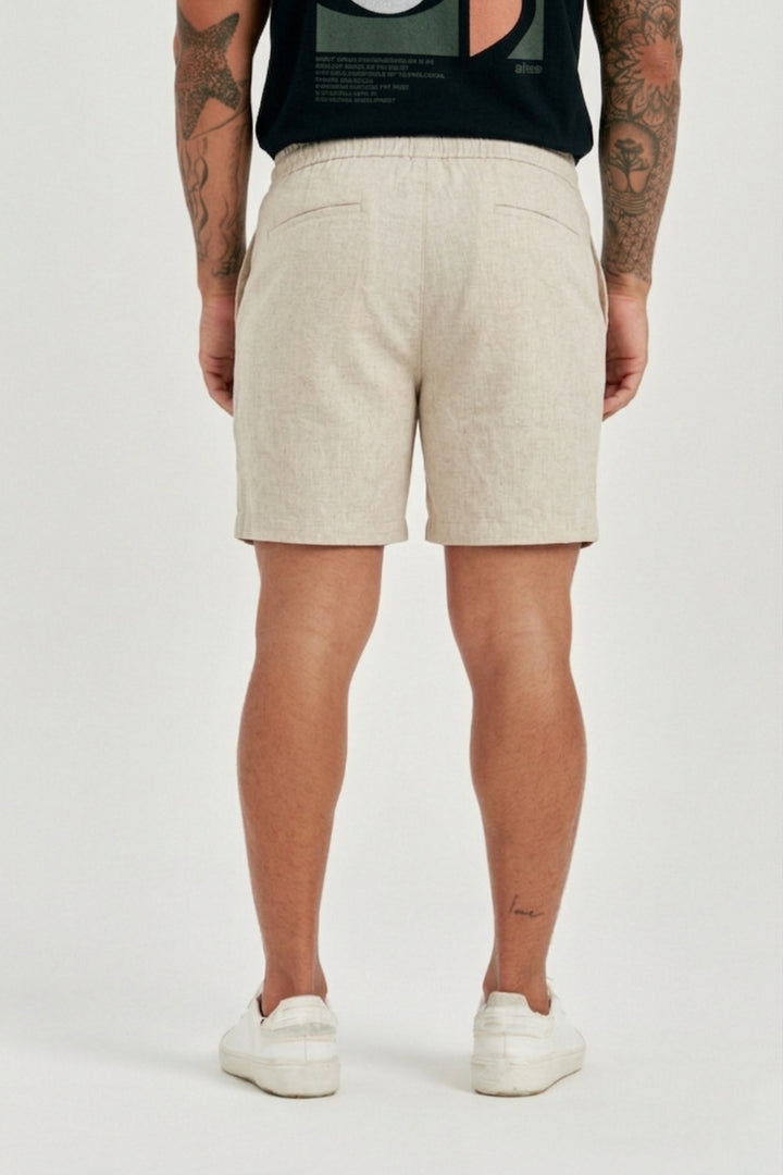 Short de Linho Caraíva - Natural