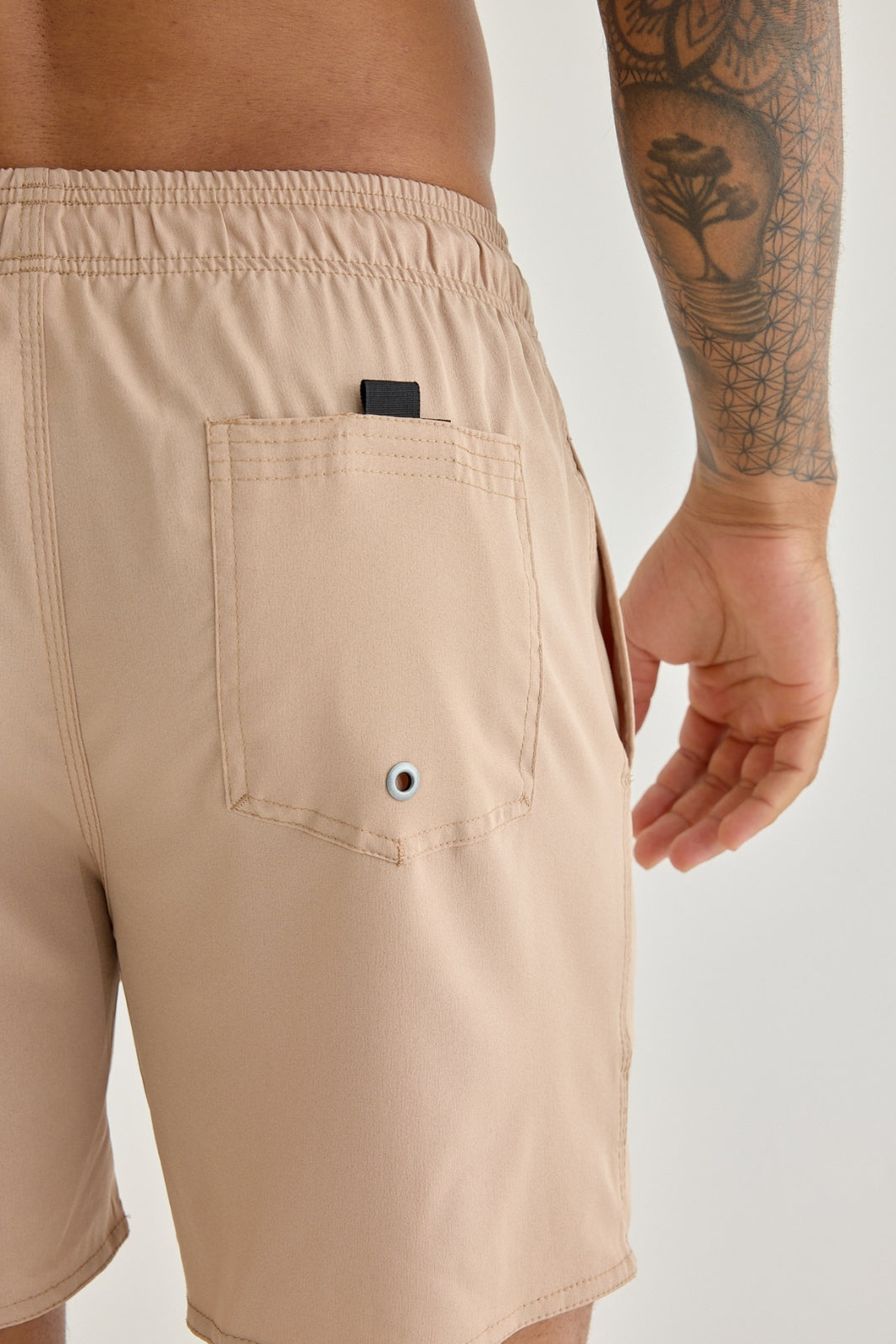 Short Summer Elastic - Bege Sand