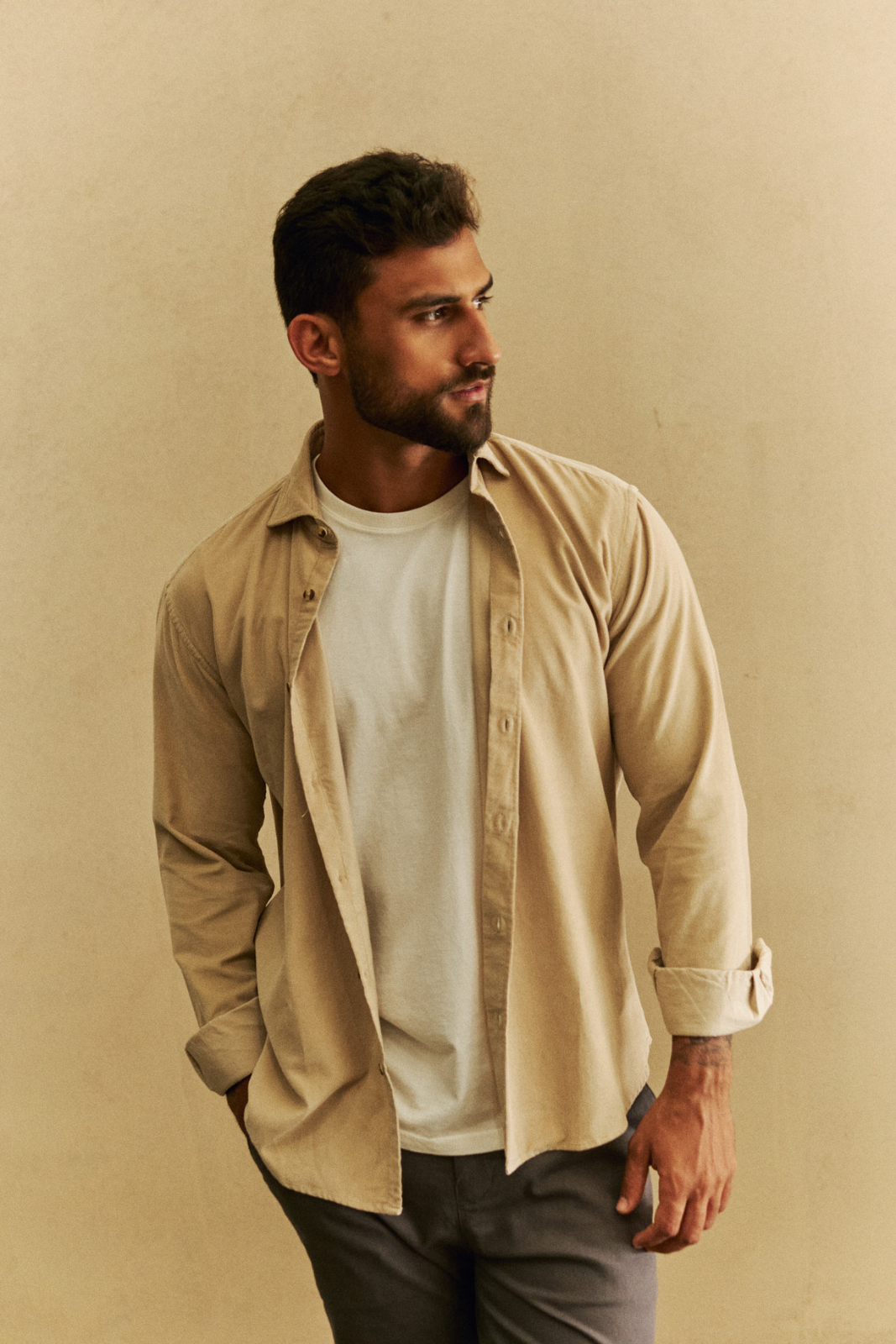 Camisa Soft Duna - Bege