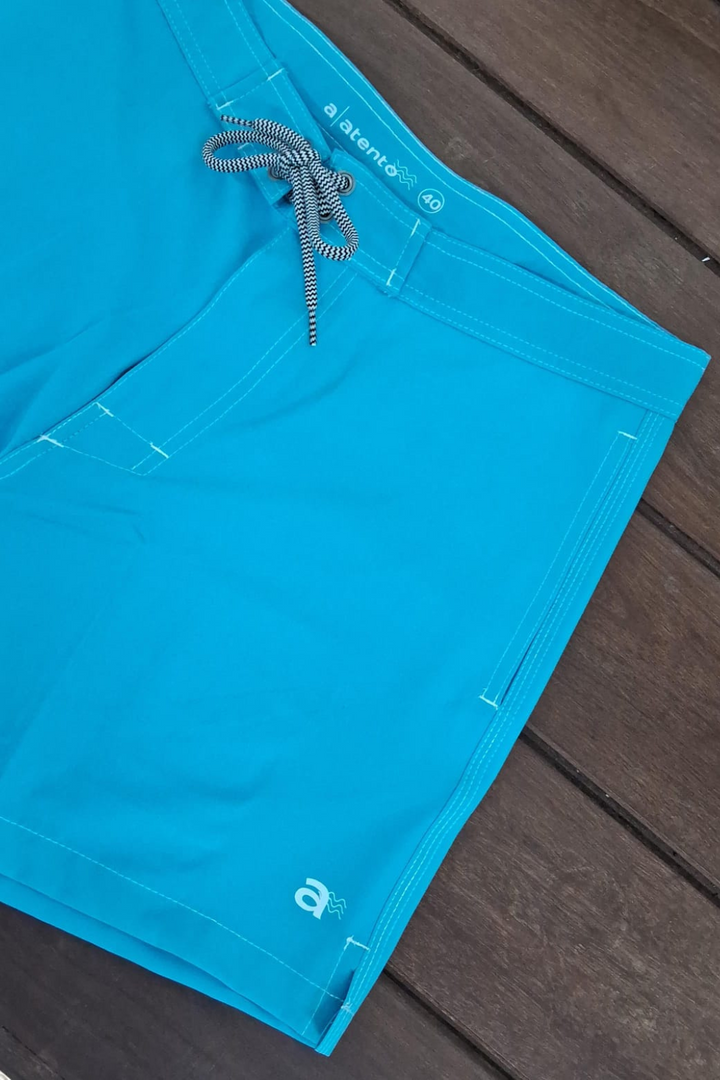 Boardshort Old-school - Azul Turquesa