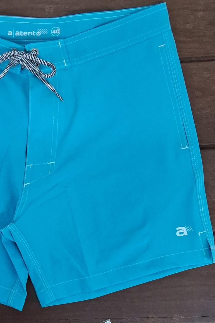 Boardshort Old-school - Azul Turquesa