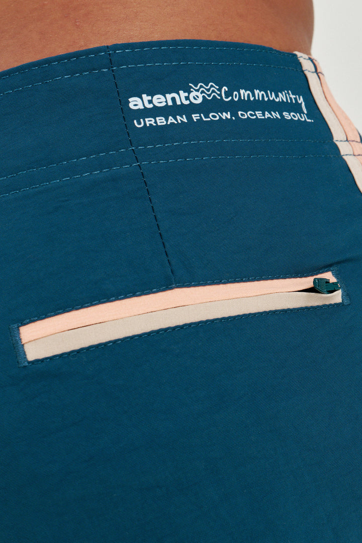 Boardshort Flat Impermeável - Azul Marinho