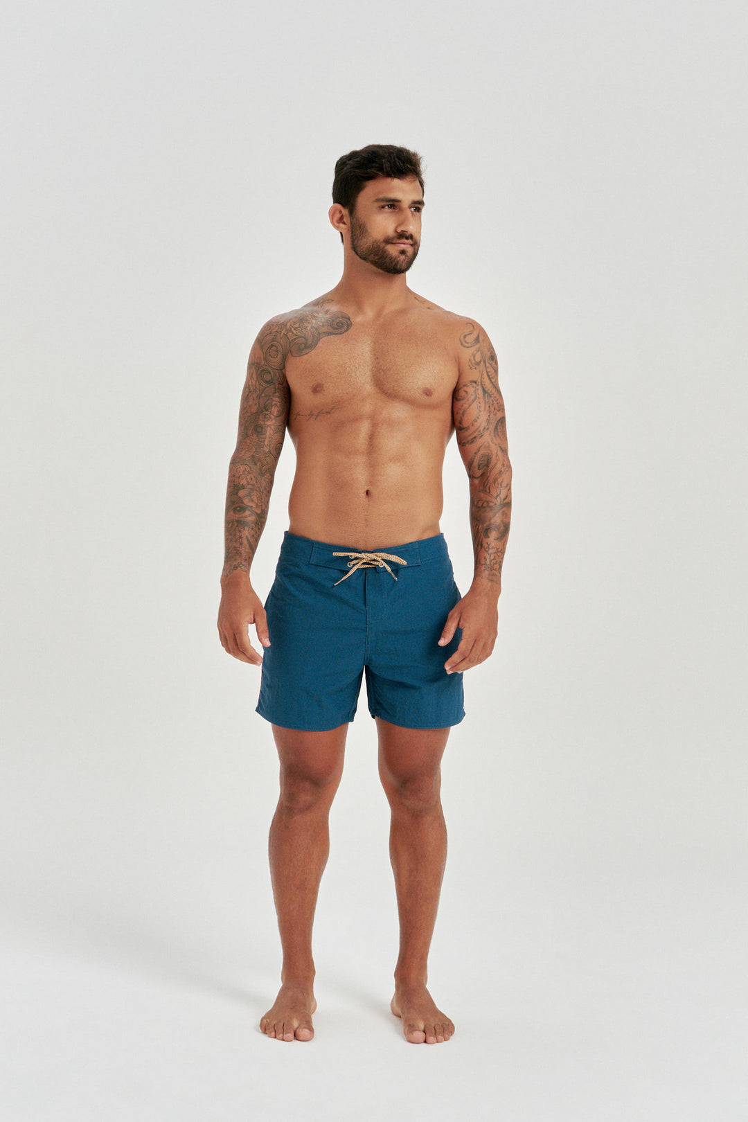 Boardshort Flat Impermeável - Azul Marinho