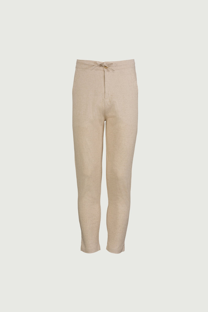 Calça de Linho Atento - Natural