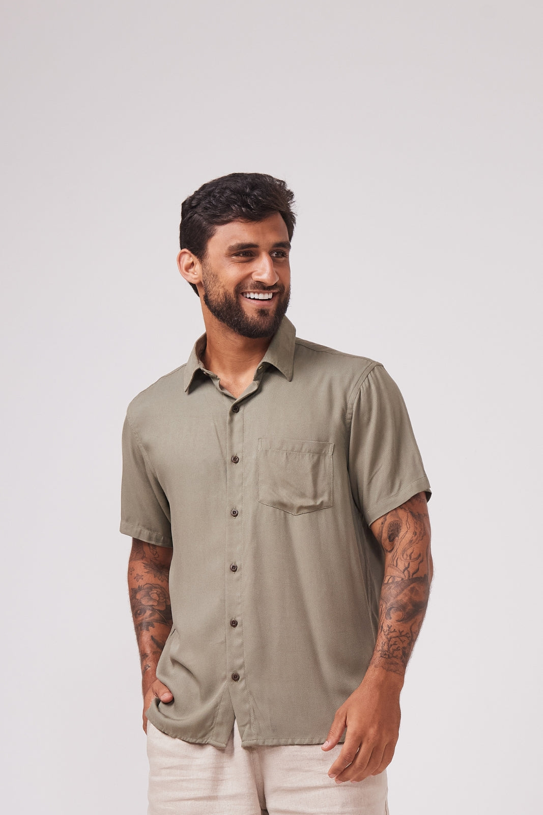 Camisa Bossa  - Verde