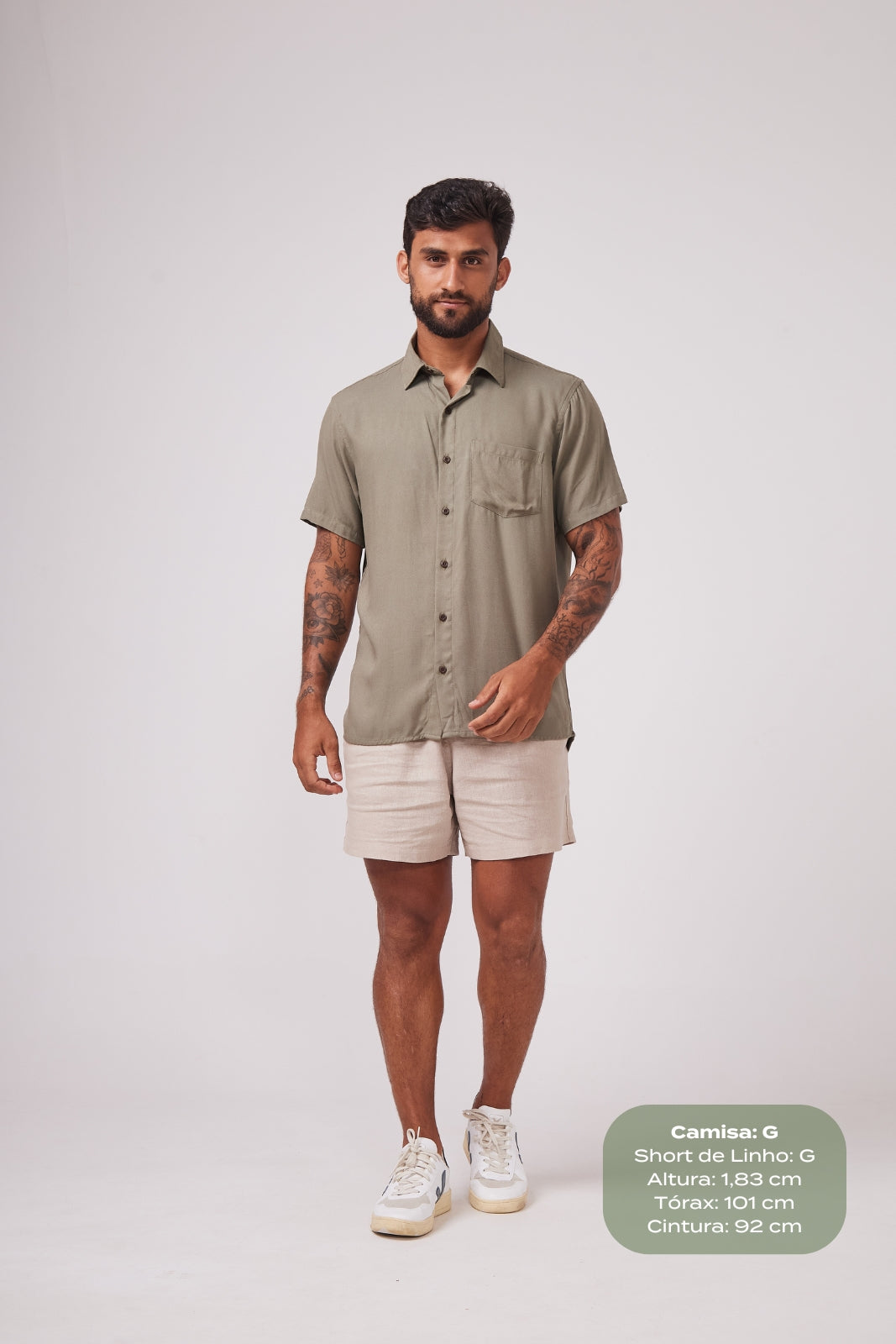 Camisa Bossa  - Verde