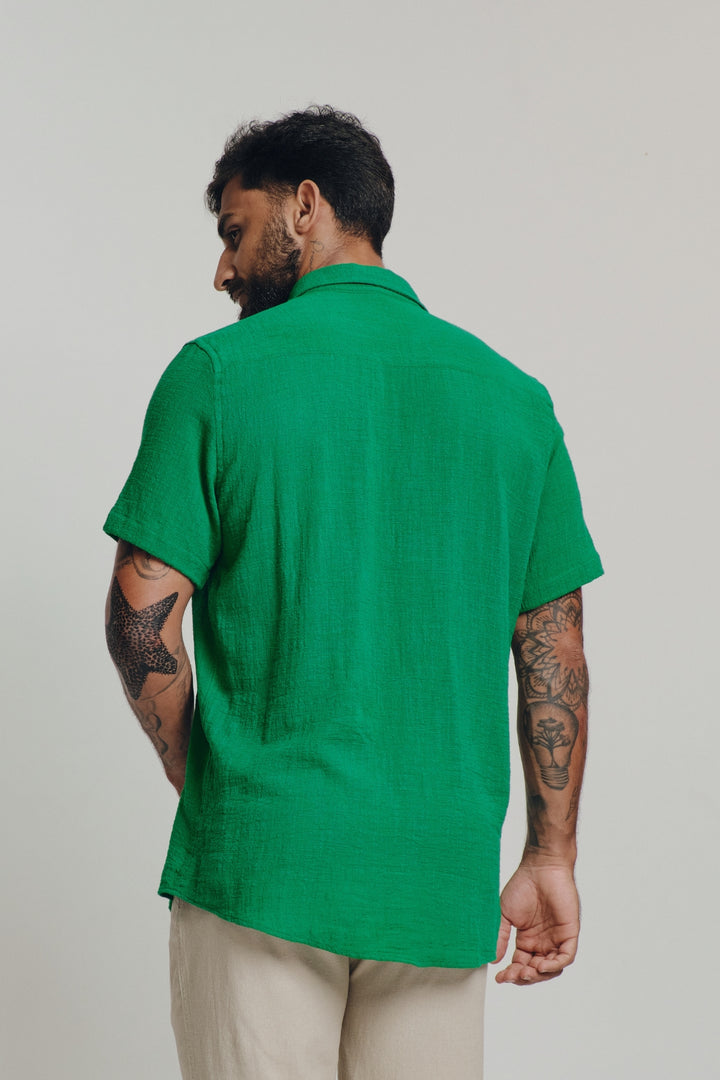 Camisa Mar - Verde Bandeira