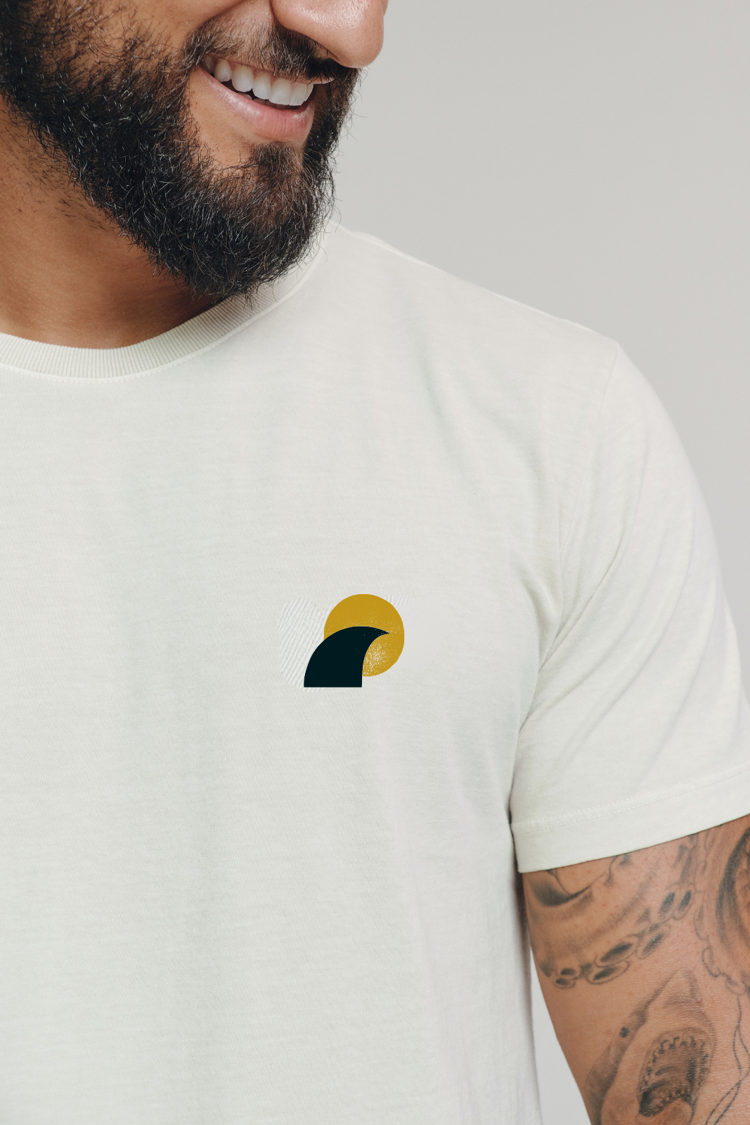 Camiseta Estonada Paradise - Areia