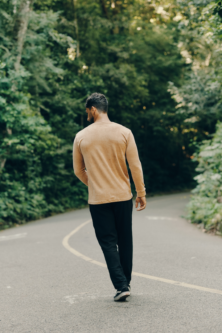 Blusa Cotele Refúgio - Caramelo