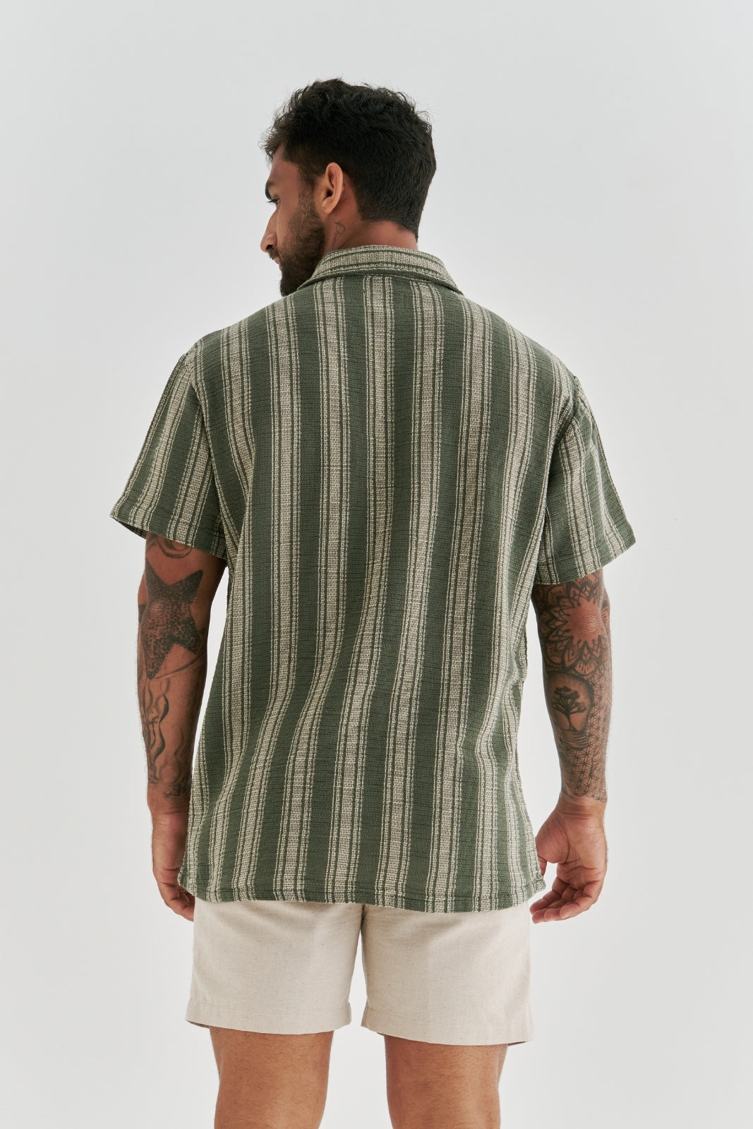 Camisa Texturizada Atlântica - Verde